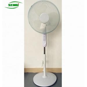 Natural Wind AC Stand Fan , 16 Inch Floor Standing Fan With Remote Control