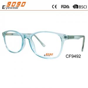 China Hot sale style of  blue color optical frames made of CP,suitable for women supplier