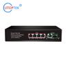 China 4x10/100/1000M POE 30W+1UTP+1SFP IEEE802.3af/at POE Etherent switch for CCTV Network system wholesale