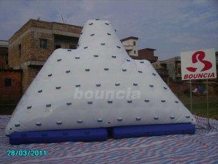 Inflatable Water Climber / Inflatable Iceberg With Big Stainless Steel Anchor