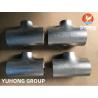 Butt Weld Fittings ASTM A815 UNS S31803 Duplex Stainless Steel Reducing Tee ASME