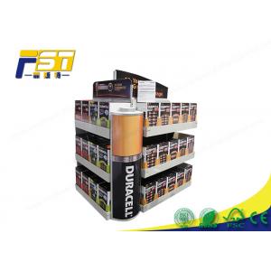 Four Sided Durable Cardboard Pallet Display Stand For Supermarket Promotion