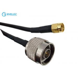 China 3M RG58 Rf Extension Cable Low Loss Coaxial N Type Male To Sma Male For Pigtail supplier