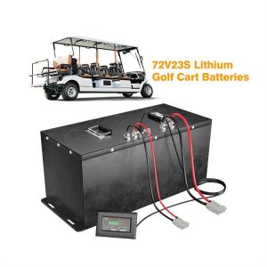 Sightseeing Lithium Lifepo4 Golf Cart Battery 72v 100ah With Smart BMS