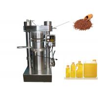 China Automatic Oil Press Machine 1070 Kg Hydaulic Extracting 60MPA For Flaxseed Oil on sale