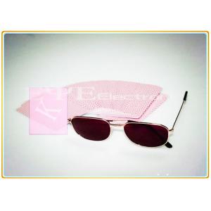 China Gambling Cheat Luminous Marked Cards Sunglasses , Gambling Cheaters Sunglasses supplier