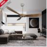 China 60 In 3 Blade Wood Ceiling Fan DC Motor In Commercial Modern Home wholesale