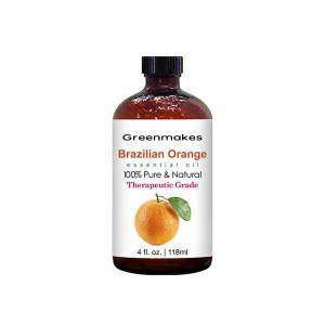 China 100% Pure Essential Oils 118ml Brazilian Orange Essential Oil For Nourish Energize Skin supplier