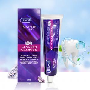 Enamel Safe Organic Radiant 3D White Toothpaste Mint Flavoured Toothpaste For Adults