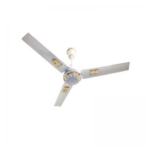 Solar Rechargeable 12V Ceiling Fan DC 56 Inch With LED Lights