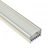 China Warm White Recessed LED Linear Lighting Strips 4ft 130lm Aluminum Alloy PC Shell wholesale