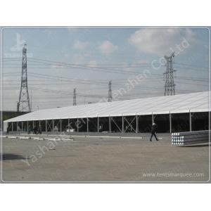 China Durable 2500 Sqm Large Clear Span Tents ,  Logistics Outdoor Warehouse Tents supplier