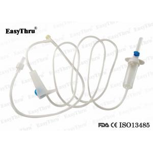 Practical PVC Disposable Infusion Set With Flow Regulator 20 Drops Per 1ml