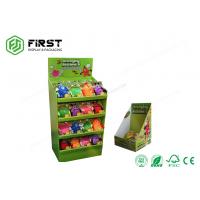 China Custom Recyclable Cardboard Display Shelves Full Color Offset Printing For Retail Promotion on sale