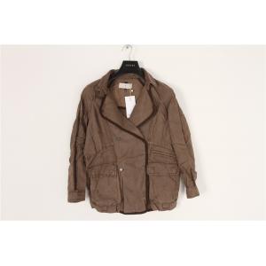 Ladies cotton casual jacket, Women's cotton washed coat, Vintage design, Old-Fashion