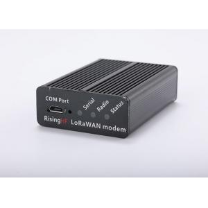 China RHF3M076B LoRaWAN Module USB AT Lorawan Modem Black Metal Enclosure supplier
