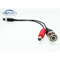 China M12 Female To BNC Male 4 Pin 24cm Camera Cable Connector on sale