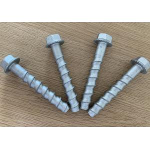 SS410 Concrete Fixing Screws , M10 Self Tapping Bolts 1000 Hours Ruspet