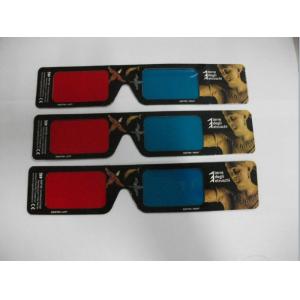 Polarized Chromadetph Paper Anaglyph 3D Glasses Red Blue For 3D Picture