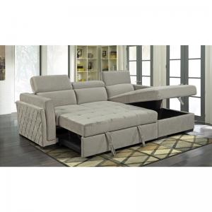 OEM/ODM Furniture manufacturer Wholesales price sofa set modern L shape sofa bed with multi functions