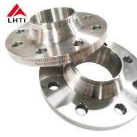 China ANSI B16.5 Ti-Pd Alloy WN Pipe Connector DN50 Titanium Welding Neck Flange on sale