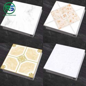 China Specular Color Art Clip In Metal Ceiling Panel Hotel Home Decoration Building Material supplier