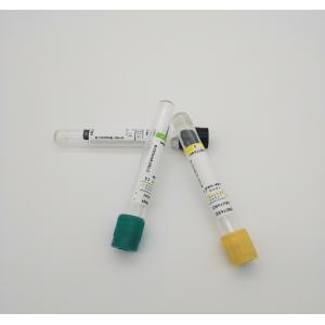 Glass PET Disposable Vacuum Blood Collection Tube Separation Yellow Serum Gel Blood Tube