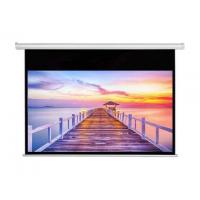 China 70“ Motorized Cinema Projection Screens / projector screen ceiling mount on sale