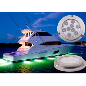 China Waterproof 316 SS Underwater LED Lights For Boats With 3 Years Warranty supplier