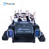 China Sheet Metal 9D Cinema Simulator 6 Seats Virtual Reality Simulator 6 Seats for Park Centre wholesale