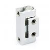 China Zinc Alloy 180 Degree Electrical Cabinet Hinge Chrome Plated Finsh wholesale