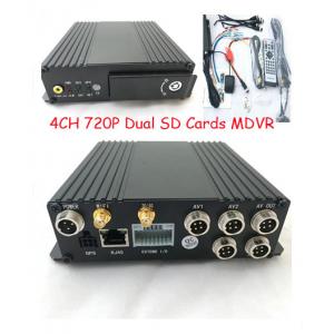 China 4 Channels GPS dual sd card 3G sim card Car Mobile DVR  for vehicles supplier