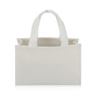 China Canvas Tote Bag Eco Friendly Shopping Bags Retail Heavy Duty Thick Bottom 4x4x10 on sale