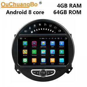 China Ouchuangbo car audio gps stereo for 2006-2013 mini cooper F55 F56 F60 android 9.0 OS 4GB+64GB 8 core supplier