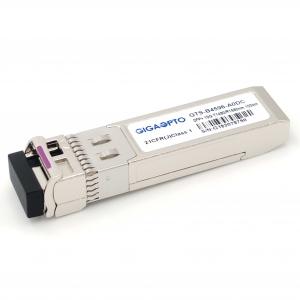 China 10Gbps SFP+ BD 100km eZR 1490nm/1550nm Single Optical Fiber Transceiver Module LC DOM supplier