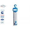 China 12.5KN Hand Chain Hoist , Standard Lifting Height 2.5m 1 Ton Chain Hoist wholesale