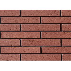 Custom Red Brick Siding Panels Exterior For Home Wall 240x60mm