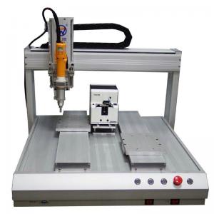 China PCBA Screw Tightening Machine For Electronic Products Tow Work Tables supplier