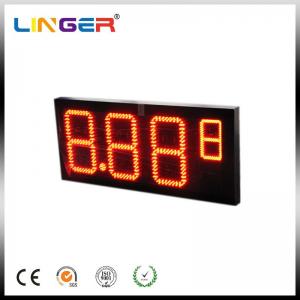 China Professional Electronic Oil Station Led Display Board Price With RF Controller supplier