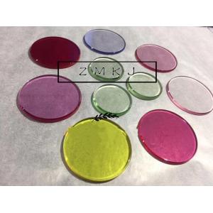 Custom Design Synthetic Ruby , Sapphire Glass 9.0 Hardness For Wrist Watch Lens