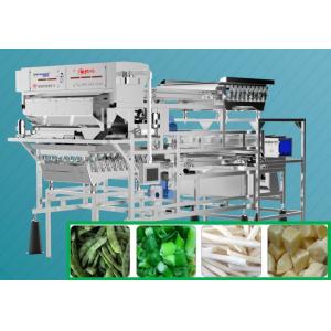 Frozen Bean Color Sorter Machine , Potato Sorting Equipment With Phoenix Lens