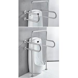 SUS304 Barrier Free Stainless Steel Bathroom Handrail For Disabled Elderly