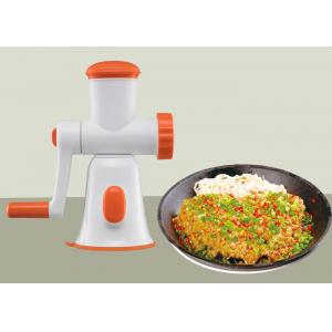 China BPA Free Manual Meat Mincer Hygienic Material Non Electric Baby Food Chopper supplier