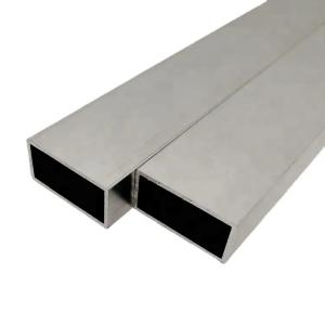 China Rectangular Aluminum Pipe 200*200mm Square Thin Wall Aluminum Alloy Tube High Pressure supplier
