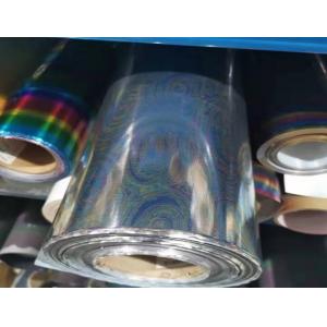 China Waterproof Holographic Heat Transfer Foil Customized Size / Designs supplier