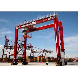 High Quality 30-50Ton Rubber Tyred Gantry Crane, RTG container Crane