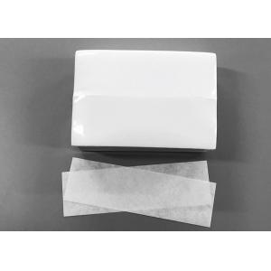 Convenient Depilatory Paper , Clear Wax Strips Viscose Polyester  Composition