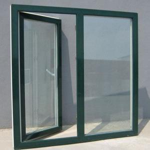 Hidden Hinge Aluminium Frame Casement Window Anodized Aluminum Windows