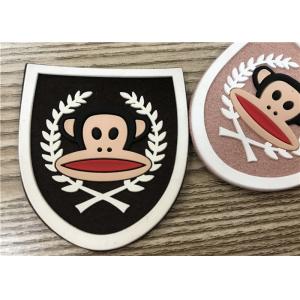 Professional Customized  Microfiber Rubber Logo Patch For Clothes And Bags Etc