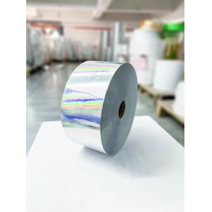 Printable Self Adhesive Transparent Holographic Film Paper SGS Certified Oil Glue